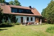 Großes Ferienhaus Garten