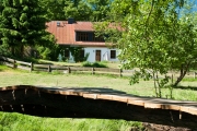 Großes Ferienhaus Blick vom Wasser