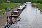 Schleuse Diemitz, Wartestelle, Kanuausstieg